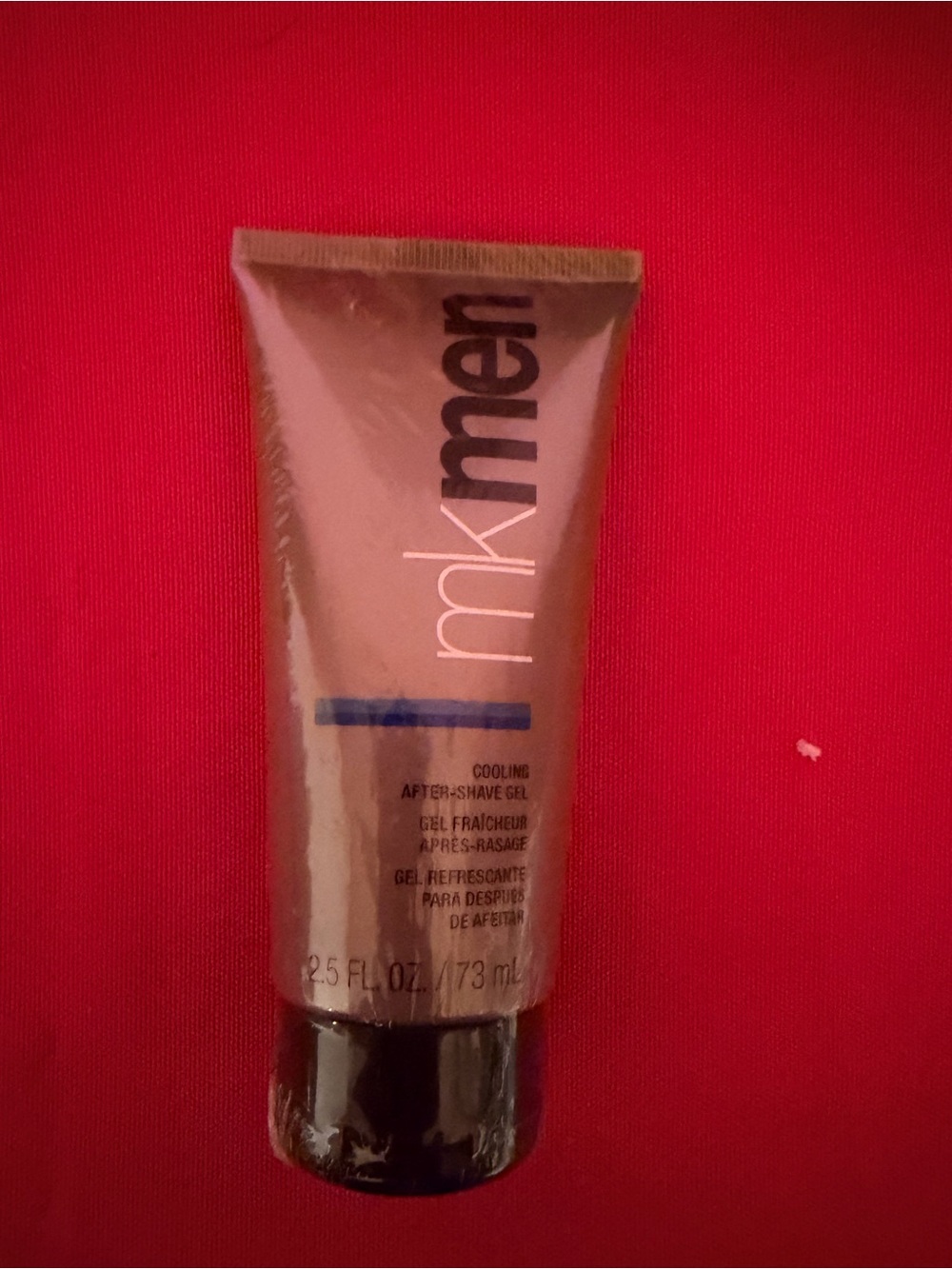 Mary Kay mkmen Cooling After-Shave Gel — brown, black, blue